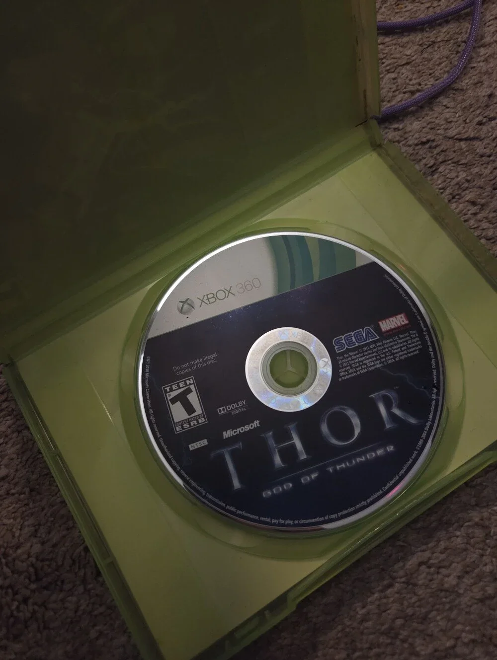 Xbox 360 Game THOR